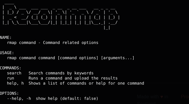 Reconmap screenshot